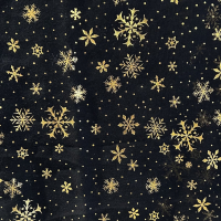 Sjaal Snow Flakes Gold